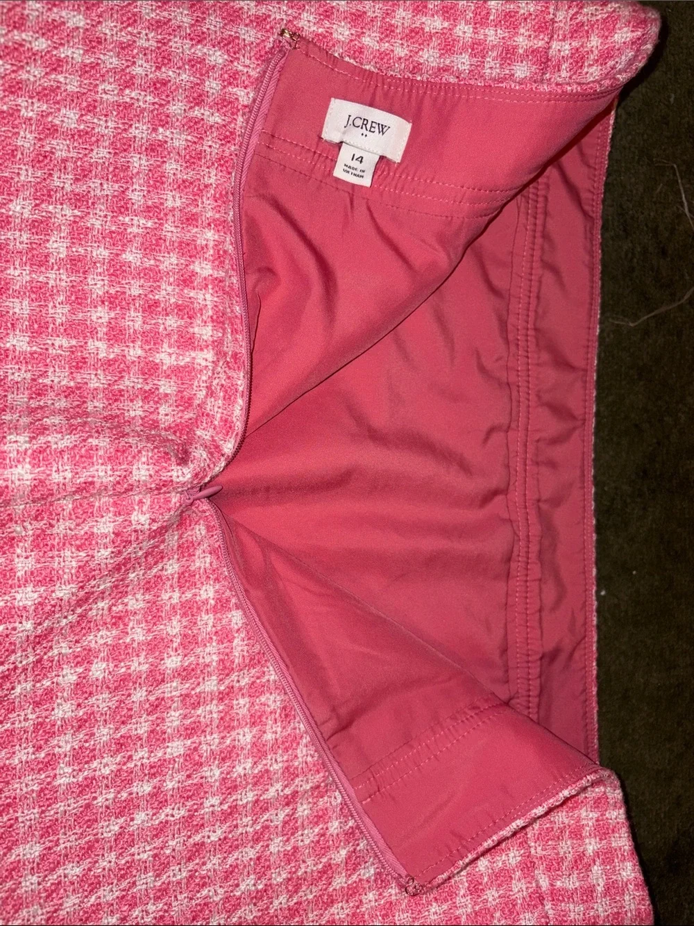 J. Crew bright pink